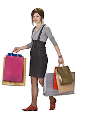 Image showing Woman shopping