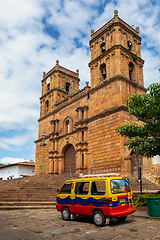 Image showing Parish Church of the Immaculate Conception in Barichara, Santander department Colombia