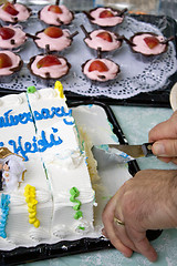 Image showing Anniversary Cake