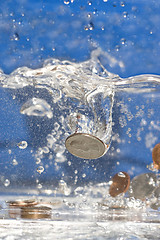 Image showing Money Down the Drain