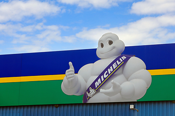 Image showing Michelin Man of Michelin Tire Company