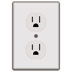 Image showing Standard Electrical Outlet