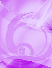 Image showing Purple Abstract Layout