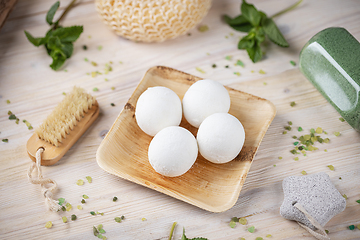 Image showing Fresh bath bombs