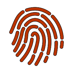 Image showing Fingerprint Icon