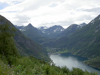 Image showing Geiranger