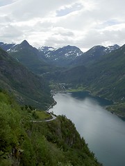 Image showing Geiranger