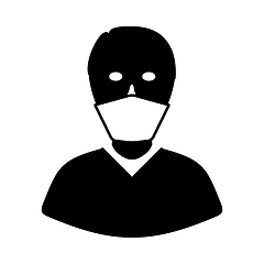 Image showing Medical Face Mask Icon