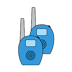 Image showing Baby Radio Monitor Icon