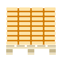 Image showing Icon Of Construction Pallet