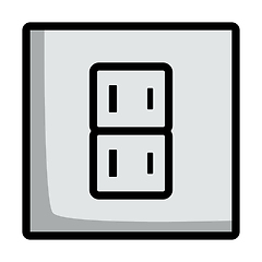 Image showing Japan Electrical Socket Icon