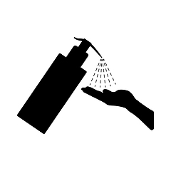 Image showing Dispenser Of Liquid Soap Icon