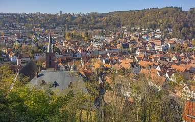 Image showing Wertheim aerial view