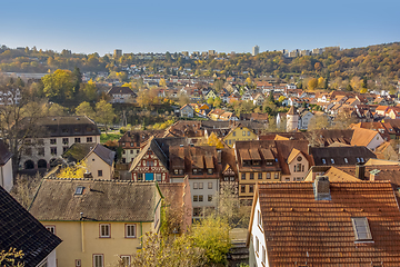 Image showing Wertheim aerial view