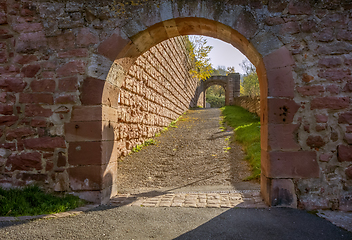 Image showing gate at Wertheim castle