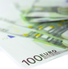 Image showing euro banknotes