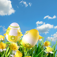 Image showing easter eggs