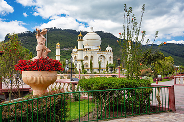 Image showing Replica of Taj Mahal, Bioparque Wakata, Tocancipa municipality of the Metropolitan Area of Bogota, Colombia.