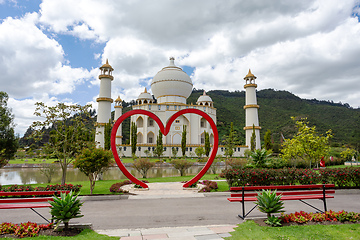 Image showing Replica of Taj Mahal, Bioparque Wakata, Tocancipa municipality of the Metropolitan Area of Bogota, Colombia.