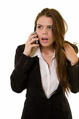 Image showing Dumbfounding telephone call