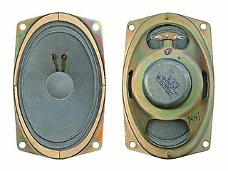 Image showing Old loudspeaker