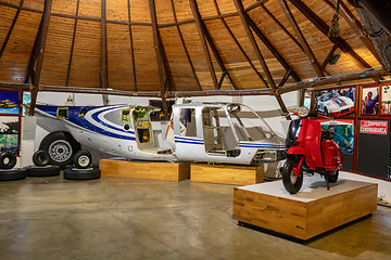 Image showing Open-air museum of the famous drug dealer Pablo Escobar in Medellin Colombia