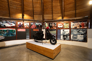 Image showing Open-air museum of the famous drug dealer Pablo Escobar in Medellin Colombia