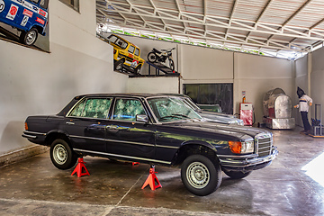 Image showing Open-air museum of the famous drug dealer Pablo Escobar in Medellin Colombia