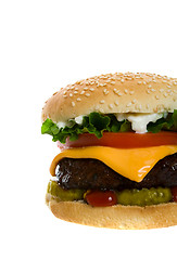 Image showing Cheeseburger