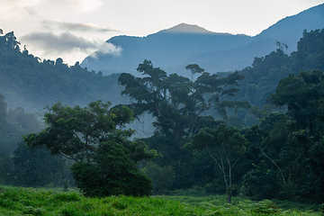 Image showing Landscape of Sierra Nevada mountains, Colombia wilderness landscape.