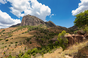 Image showing Andringitra national park,mountain landscape, Madagascar wilderness landscape