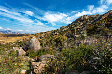 Image showing Andringitra national park,mountain landscape, Madagascar wilderness landscape