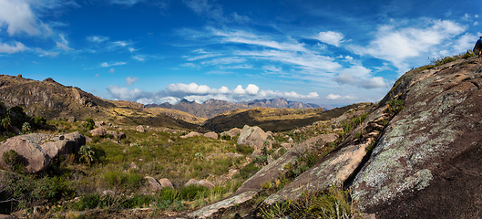 Image showing Andringitra national park,mountain landscape, Madagascar wilderness landscape