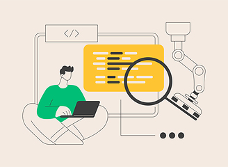 Image showing Open automation architecture abstract concept vector illustration.