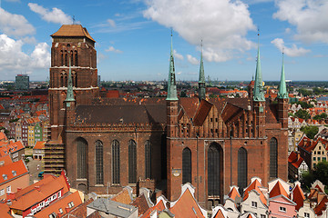 Image showing Old Cathedral in Gdansk