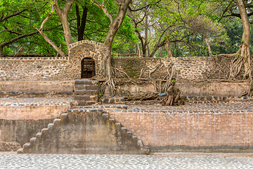 Image showing UNESCO Fasilides Bath, Gondar Ethiopia, Africa culture architecture