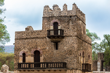 Image showing UNESCO Fasilides Bath, Gondar Ethiopia, Africa culture architecture