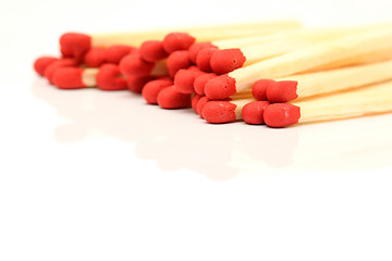 Image showing closeup matches 