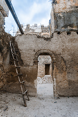 Image showing Ruins of Guzara royal palace, Gondar Ethiopia, African heritage architecture