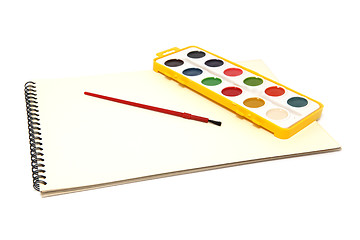 Image showing isolated painting tools