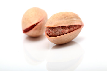 Image showing two pistachios