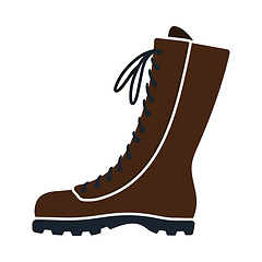 Image showing Hiking Boot Icon