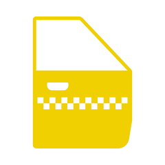 Image showing Taxi Side Door Icon