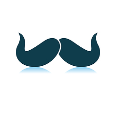 Image showing Poirot Mustache Icon