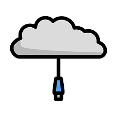 Image showing Network Cloud Icon