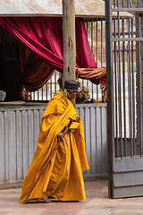 Image showing Orthodox priest in Axum. Aksum, Ethiopia