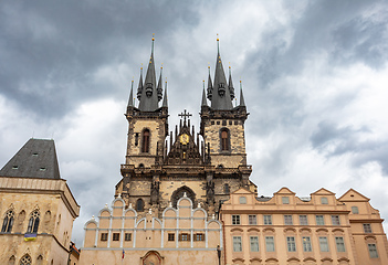 Image showing The Church of Our Lady before Tyn. Central Bohemia, Czech Republic