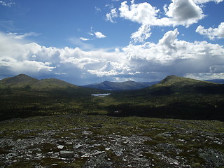 Image showing Mountains at a Sommer hollyday