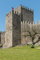 Image showing Medieval castle in Guimaraes