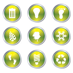 Image showing eco gel icons